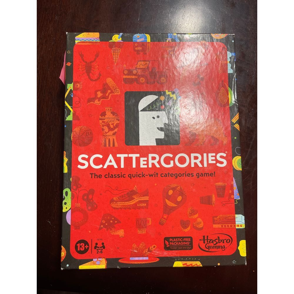 Scattergories‎ Classic Word Game - Family Party Board Game - @J